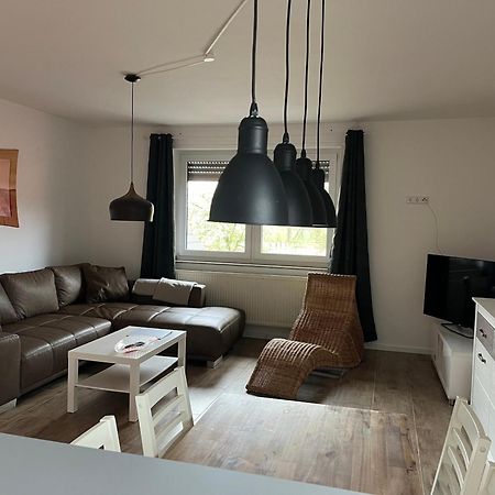 Wunderschoene Ferienwohnung Mit Balkon Auf Dem Bauernhof Greven Bagian luar foto