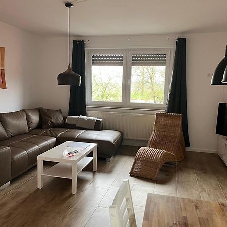Wunderschoene Ferienwohnung Mit Balkon Auf Dem Bauernhof Greven Bagian luar foto